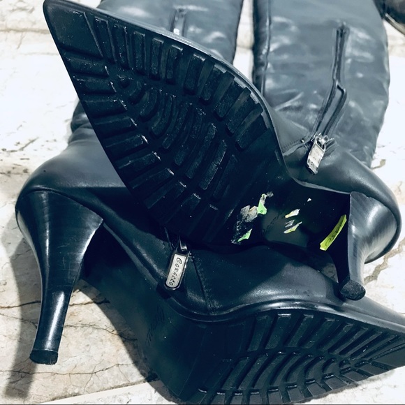 NWOT Real Fur&Shearling Italian Real Leather High Boots - Picture 8 of 16